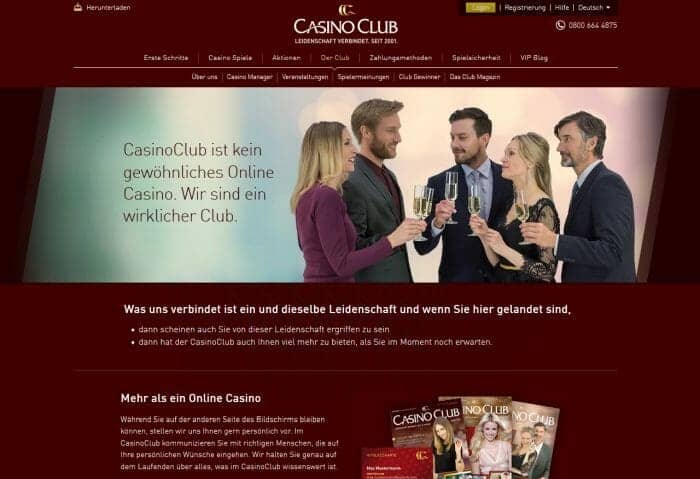 casino club mitgliedschaft vip klein