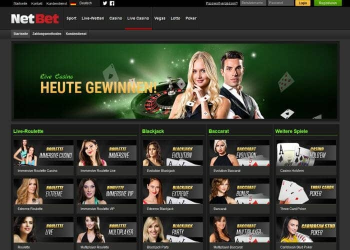 netbet livecasino klein