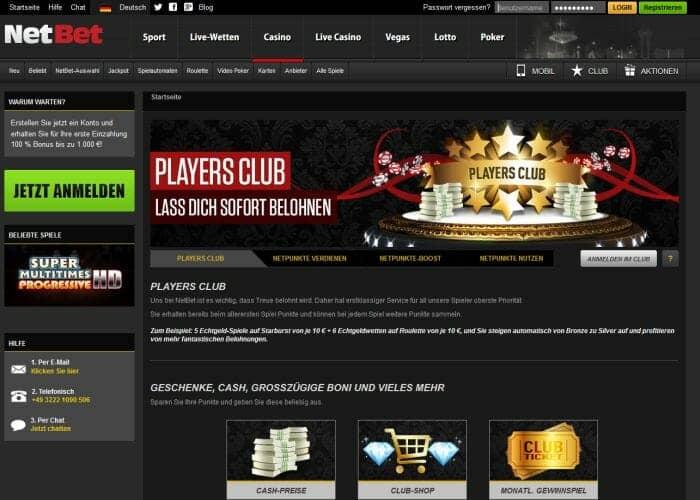 netbet vip klein