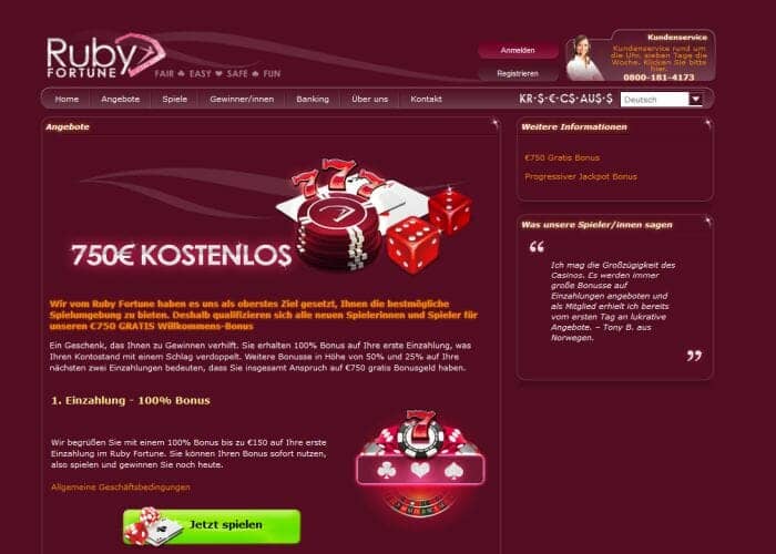 How to Locate a Totally free Ruby Fortune On line casino Slot Website