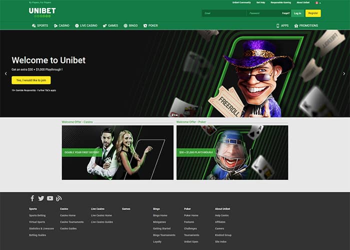 Unibet startseite klein