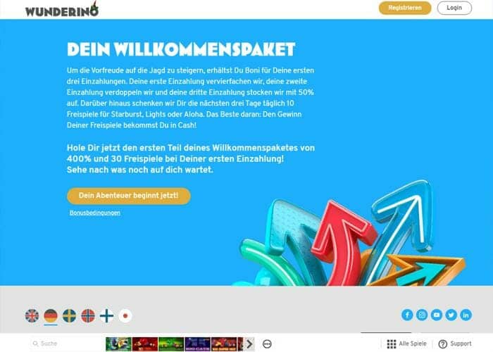 wunderino casino vorschaubild 4 klein