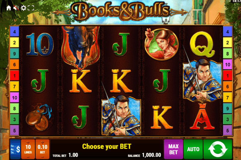 Books and Bulls Golden Nights Screenshot 1