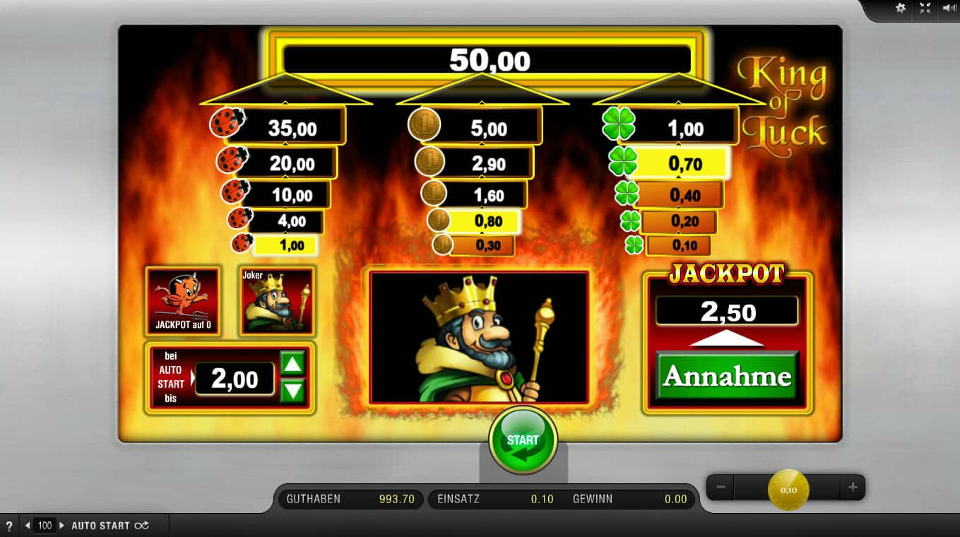 King of Luck Screenshot 3