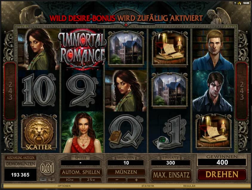 Immortal Romance Screenshot 2