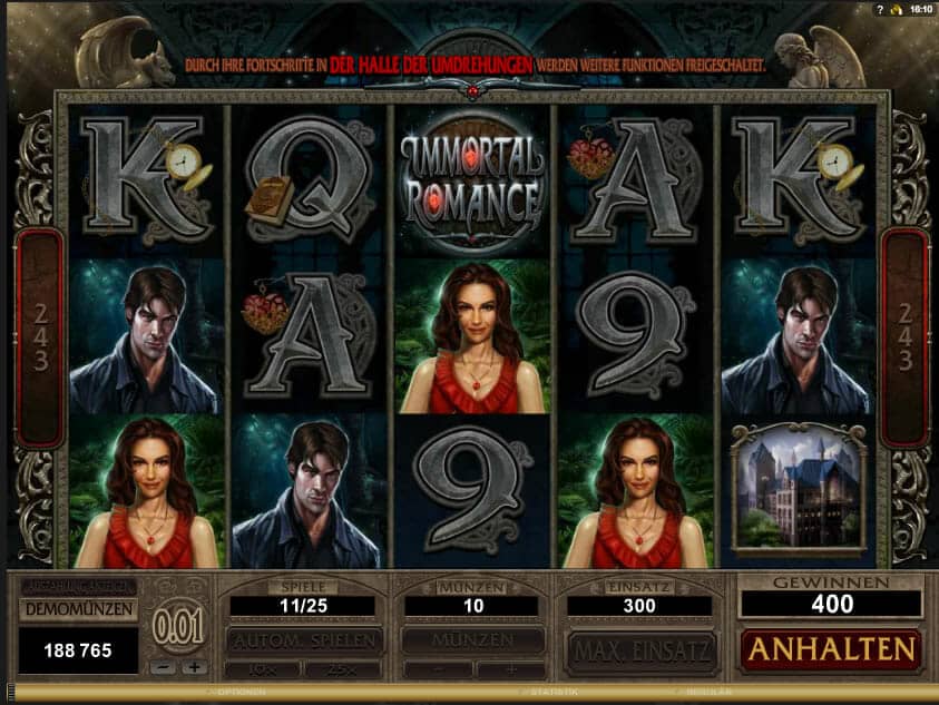 Immortal Romance Screenshot 1