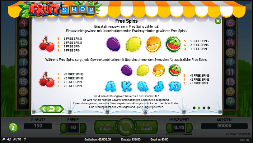 Fruit Shop Screenshot 2
