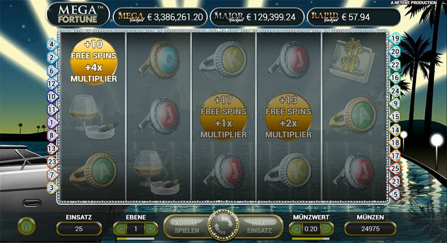 Mega Fortune Screenshot 3