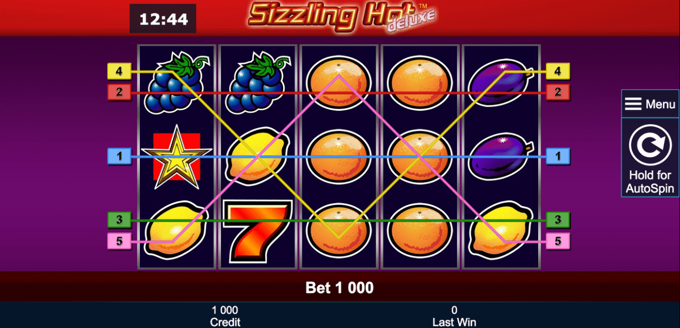 Sizzling Hot Deluxe Screenshot 1