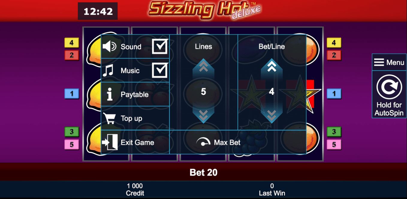 Sizzling Hot Deluxe Screenshot 3
