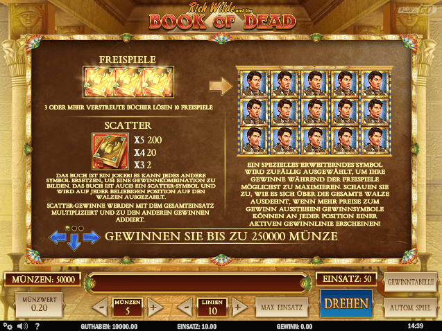 Book of Dead Screenshot 7