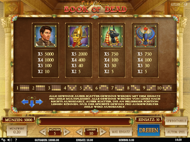 Book of Dead Screenshot 6