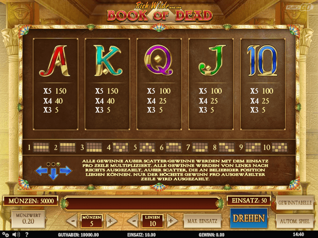 Book of Dead Screenshot 5