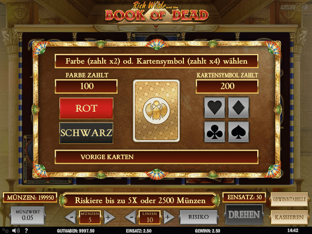 Book of Dead Screenshot 4