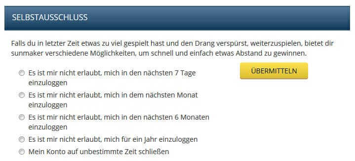 Casino Sperren Selbstsperre