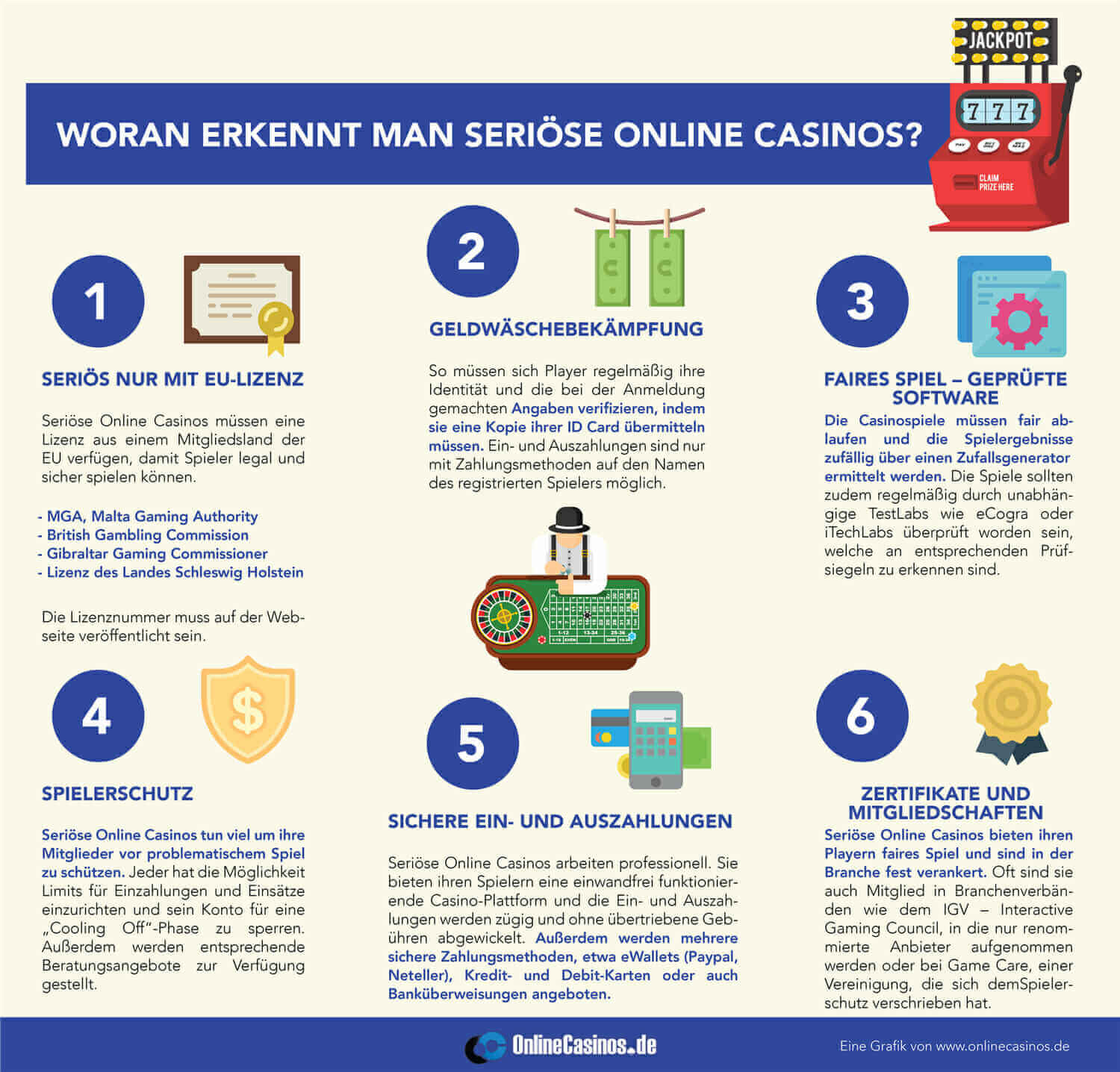 Serious online casinos