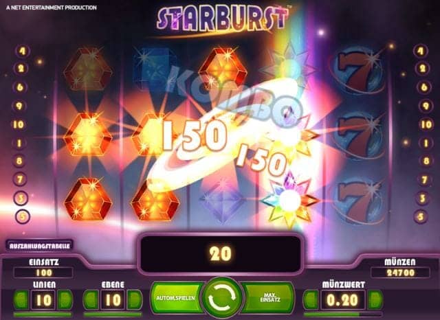 Starburst Spielautomat