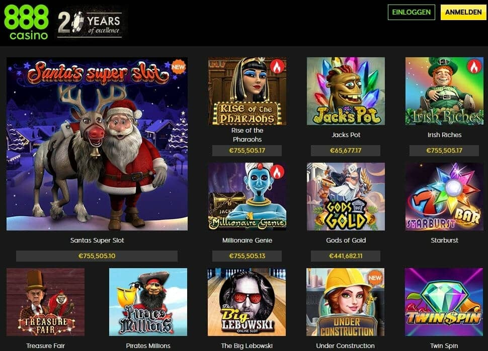 888 casino spiele